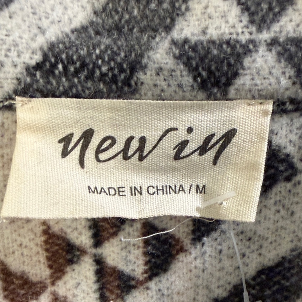 Aztec Patterned Women's Utility Jacket - image 2